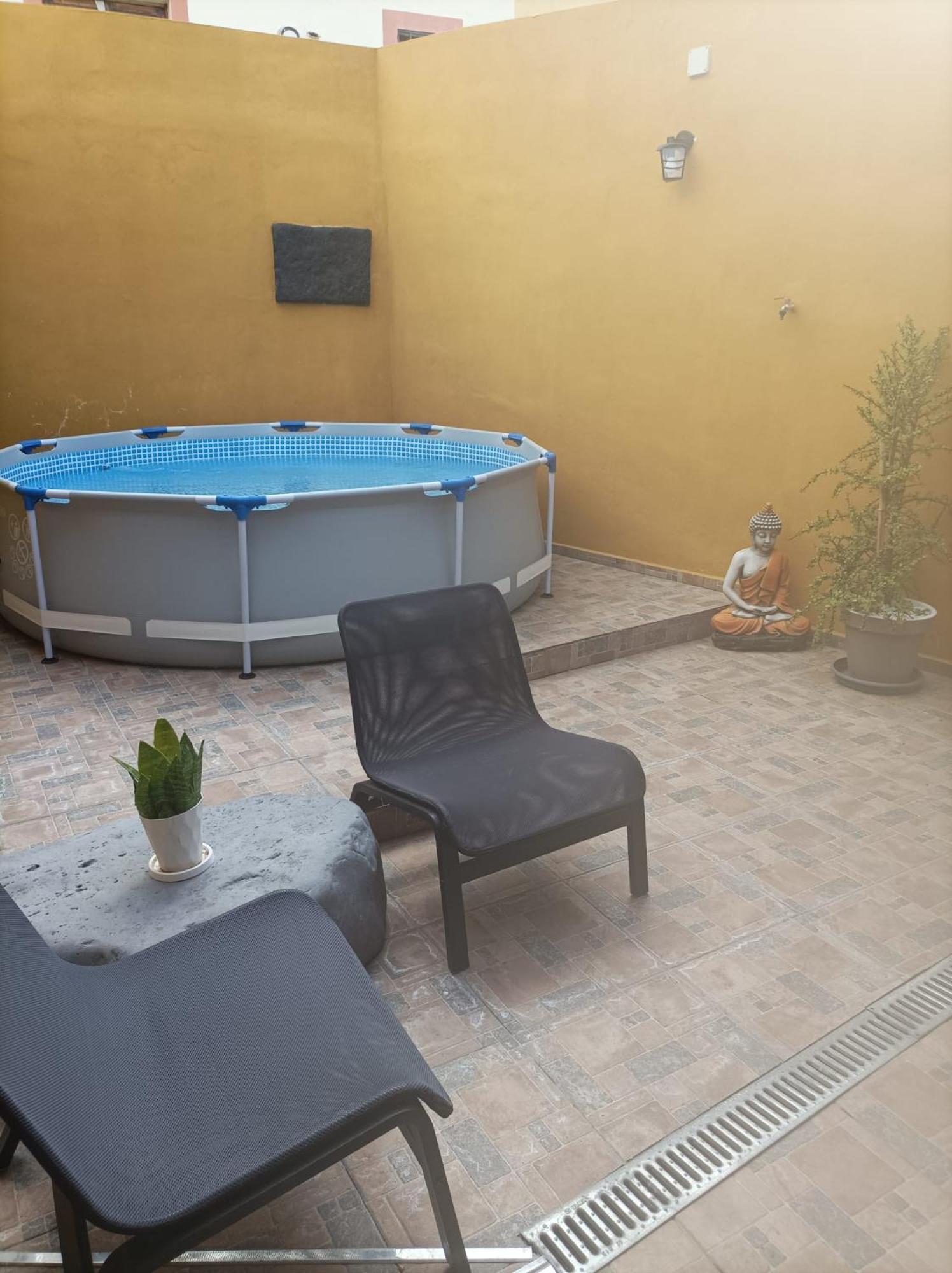 איקוד דה לוס וינוס Tradicional Casa Canaria Con Piscina Y Vistas Al Teide מראה חיצוני תמונה
